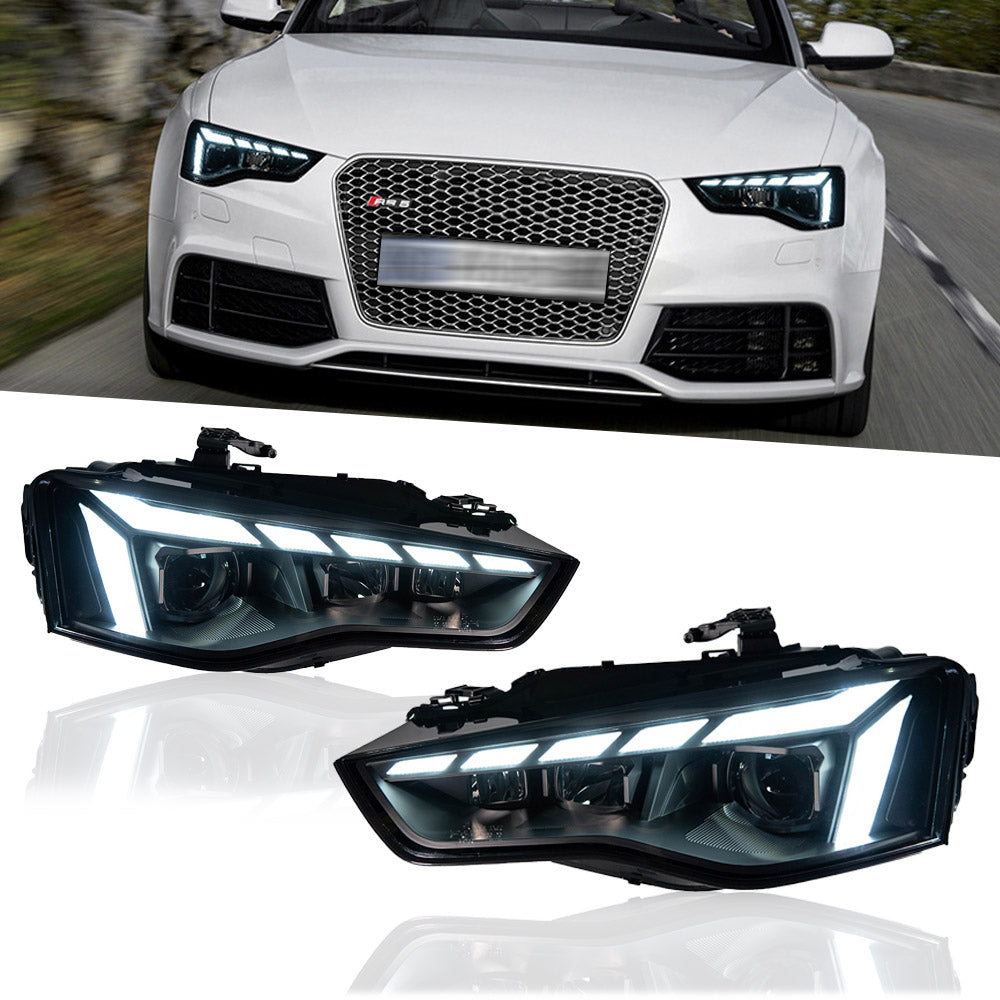 Audi A5 B8.5 (2012–2015) RS5 Style LED Headlights Assembly