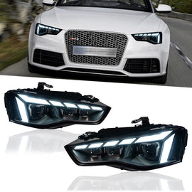 Audi A5 B8.5 (2012–2015) RS5 Style LED Headlights Assembly