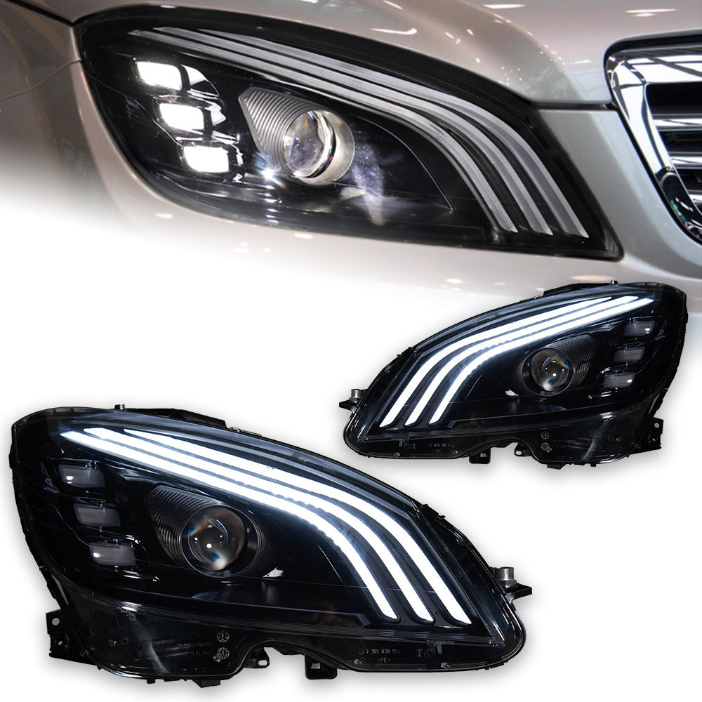 Mercedes-Benz C-Class W204 2007-2014 C250 / C300 / C350 / C63 AMG LED Headlights Assembly Upgrade