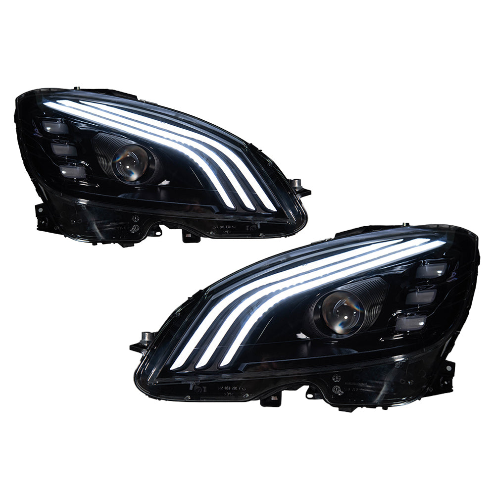 Mercedes-Benz C-Class W204 2007-2014 C250 / C300 / C350 / C63 AMG LED Headlights Assembly Upgrade