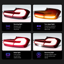 Load image into Gallery viewer, BMW 3 Series F30 Tail Lights (2013–2018) – 3D Style LED Assembly Upgrade