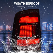 Load image into Gallery viewer, 2009–2018 Dodge Ram 1500/2500/3500 LED Tail Lights with Start-up Animation, Sequential Turn Signal, Smoked Lens (Pair)