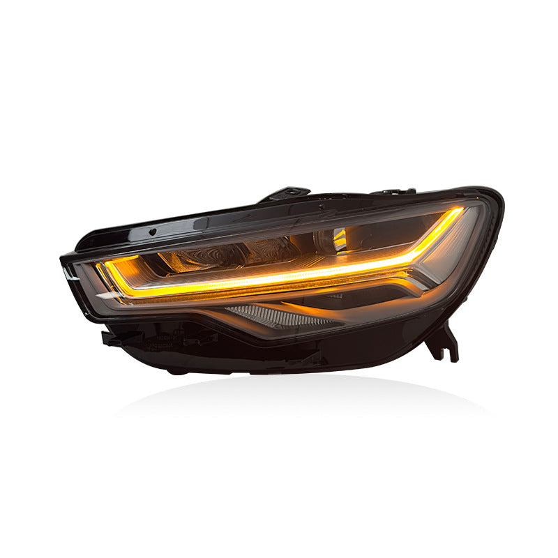 Audi A6 C7/PA (2012–2018) Matrix-Style LED Headlights Assembly – High-End Projector Lens Upgrade