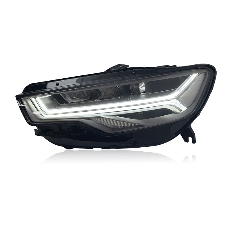 Audi A6 C7/PA (2012–2018) Matrix-Style LED Headlights Assembly – High-End Projector Lens Upgrade