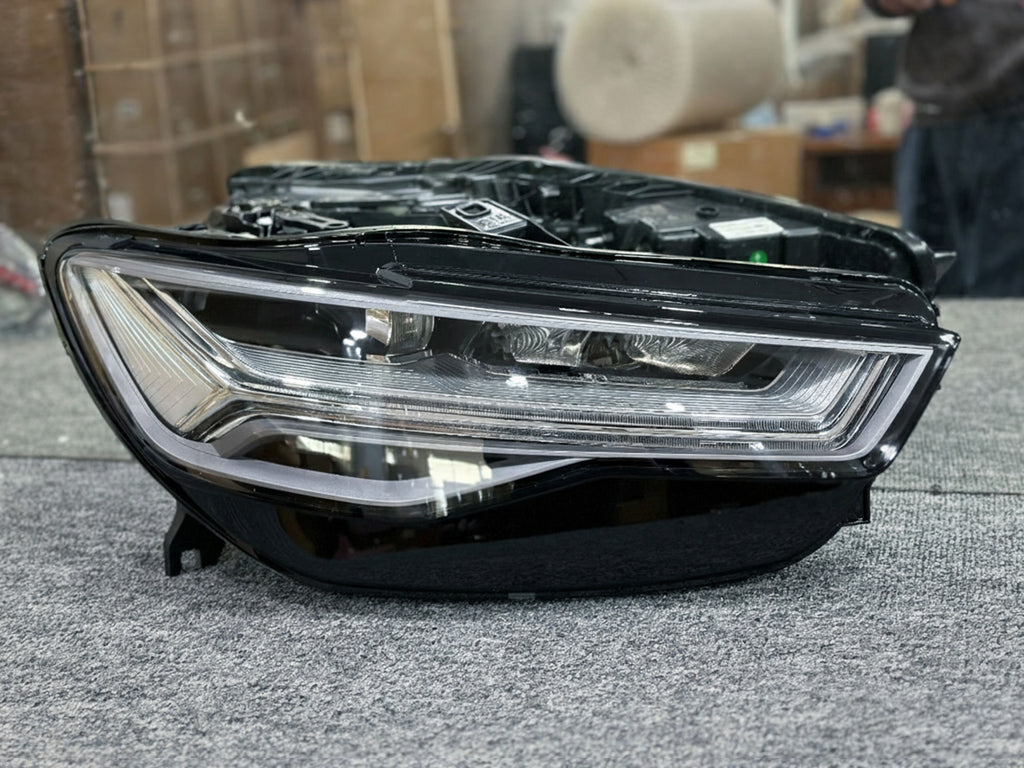 Audi A6 C7/PA (2012–2018) Matrix-Style LED Headlights Assembly – High-End Projector Lens Upgrade