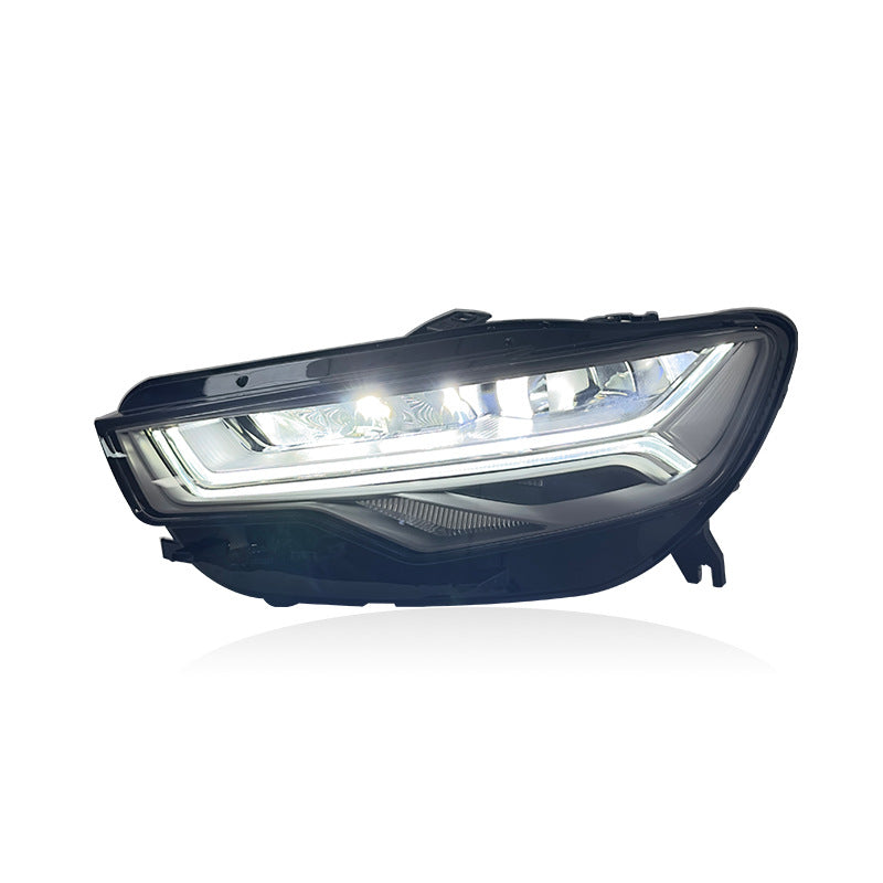 Audi A6 C7/PA (2012–2018) Matrix-Style LED Headlights Assembly – High-End Projector Lens Upgrade