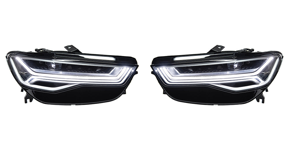 Audi A6 C7/PA (2012–2018) Matrix-Style LED Headlights Assembly