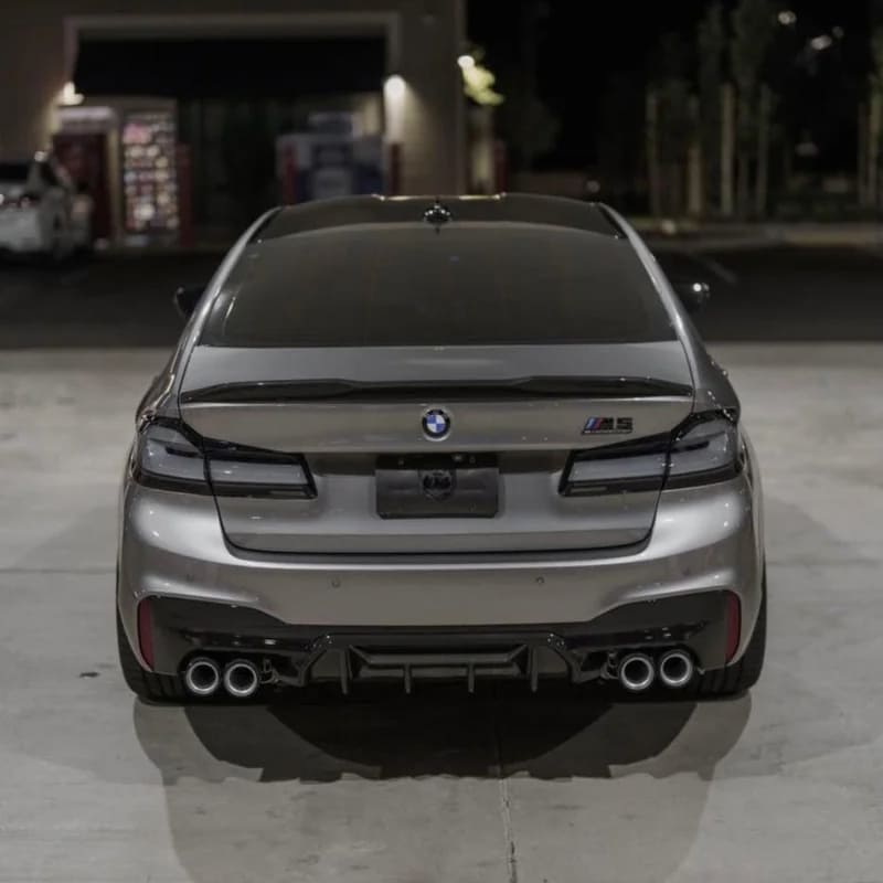 BMW 5 Series G30 & F90 M5 LCI Style Clear LED Tail Lights (2018–2020)