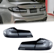 Load image into Gallery viewer, BMW 5 Series G30 &amp; F90 M5 LCI Style Clear LED Tail Lights (2018–2020)