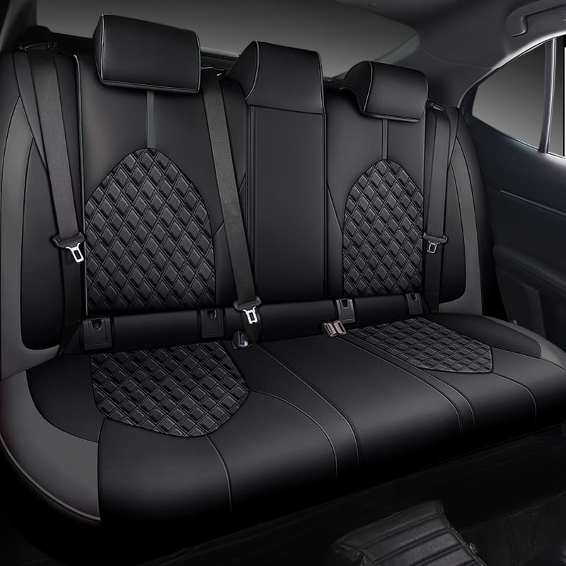 Custom for Toyota Camry(2018-2024) Sport Style Leather Car Seat Cover Full Set