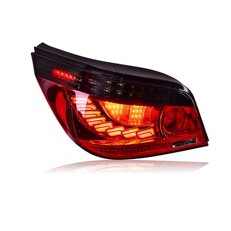 BMW 5 Series E60 LED Tail Lights Dragon Scale Style (2003–2010)