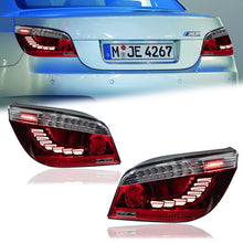 Load image into Gallery viewer, BMW 5 Series E60 LED Tail Lights Dragon Scale Style (2003–2010)