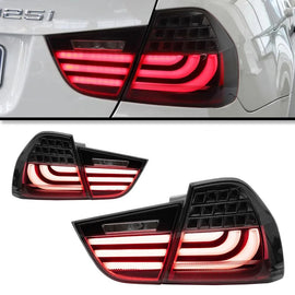 BMW 3 Series E90 Tail Lights with Sequential Turn Signals (2005–2012)