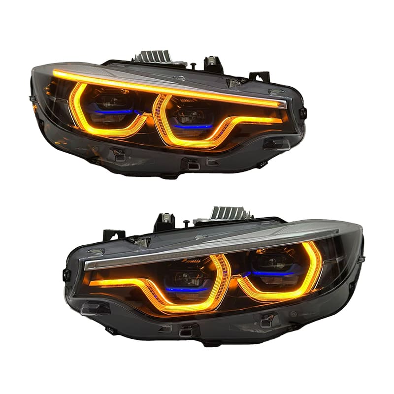 GTS Style Laser Lens LED Headlights for BMW 4-Series 2013-2020 F32/ F36/ F80/ F82/ M3/ M4