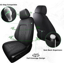 Load image into Gallery viewer, AmanCarport Custom Leather Car Seat Covers for Honda CR-V (2012-2026)