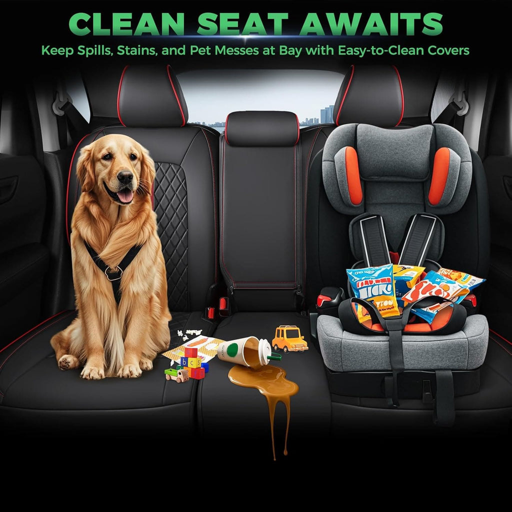 AmanCarport Custom Leather Car Seat Covers for Honda CR-V (2012-2026)