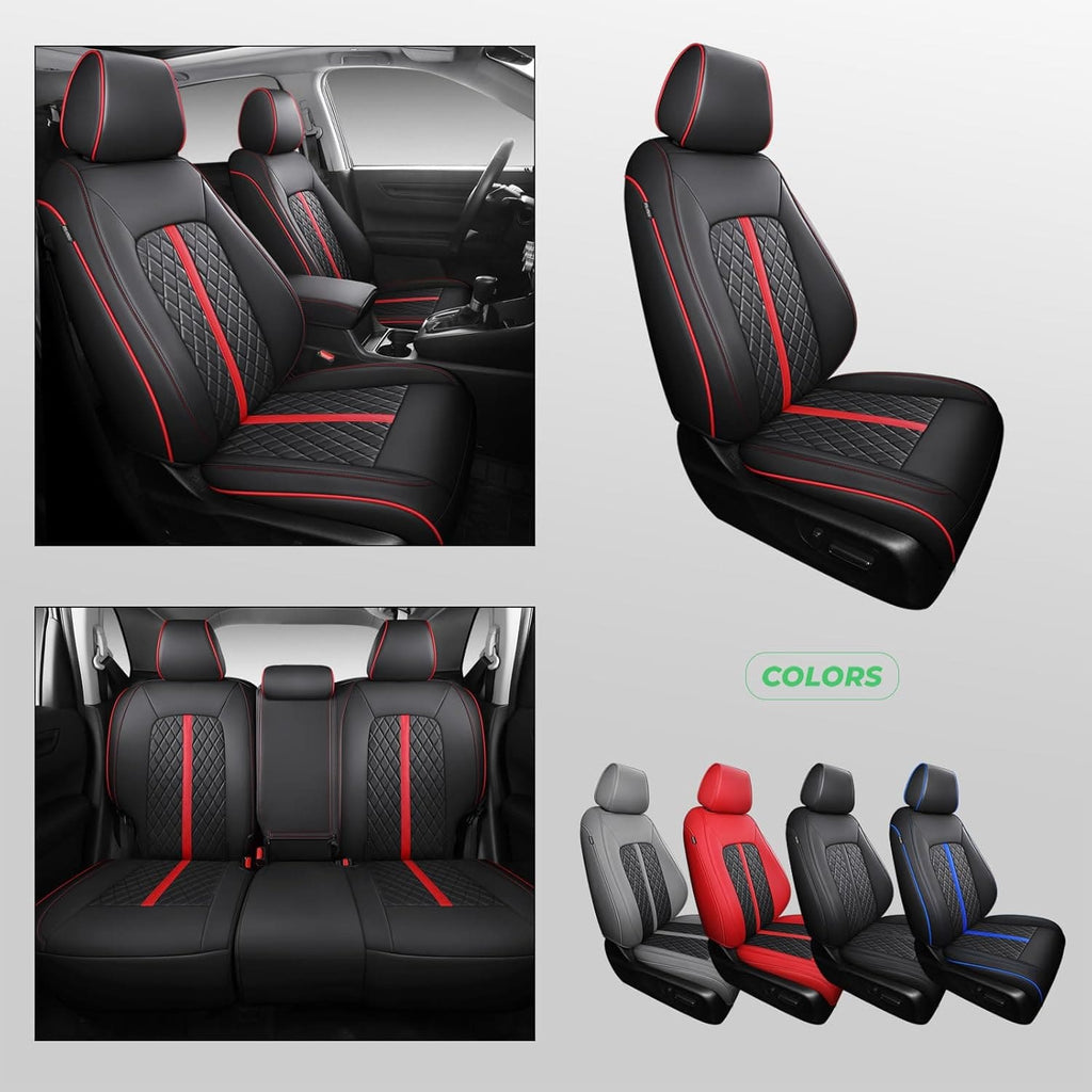AmanCarport Custom Leather Car Seat Covers for Honda CR-V (2012-2026)