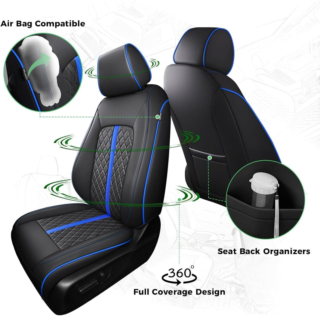 AmanCarport Custom Leather Car Seat Covers for Honda CR-V (2012-2026)