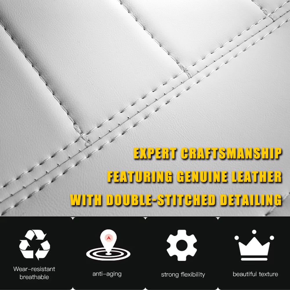 Tesla Model 3/Y/Highland/Juniper All-Weather Leather Floor Mats Interior Liners