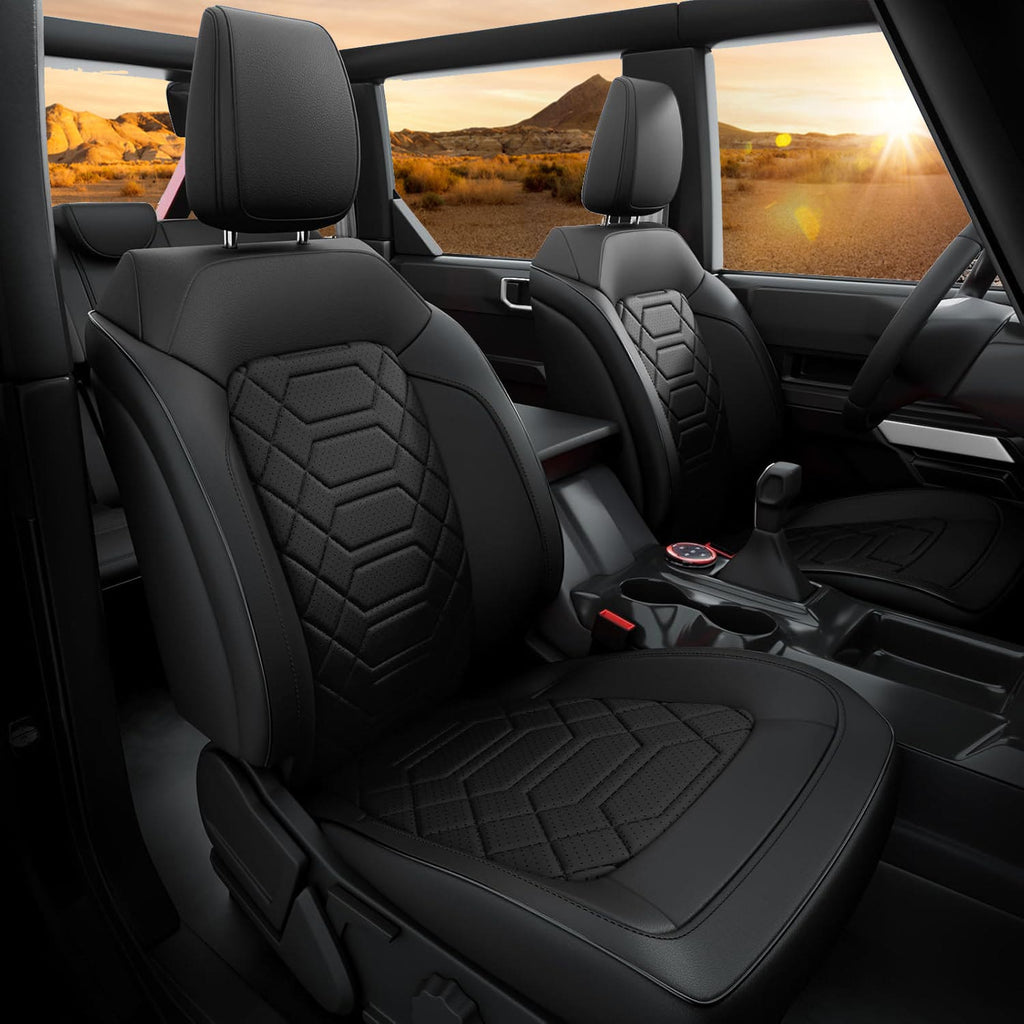 AmanCarport Custom Car Seat Covers for Ford Bronco 4 Door (2021-2026)