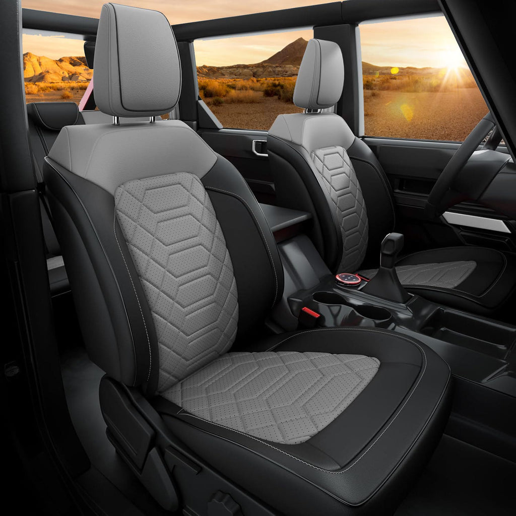 AmanCarport Custom Car Seat Covers for Ford Bronco 4 Door (2021-2026)