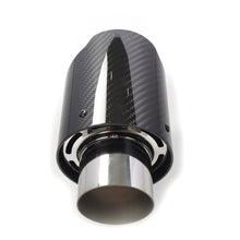 Load image into Gallery viewer, 5" Carbon Fiber Exhaust Tip – Universal Fit, 3.5″– 5″ Size Options