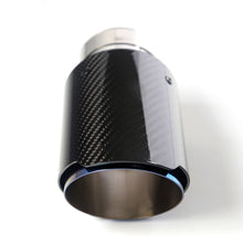Load image into Gallery viewer, 5" Carbon Fiber Exhaust Tip – Universal Fit, 3.5″– 5″ Size Options