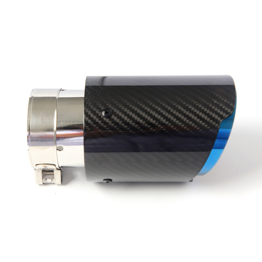 5" Carbon Fiber Exhaust Tip – Universal Fit, 3.5″– 5″ Size Options