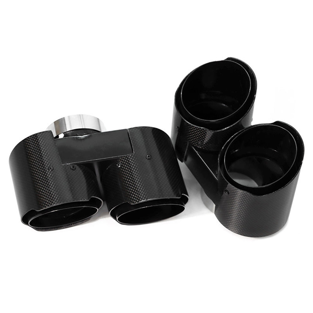 For BMW 3 Series G20 G21 320d 330i M Performance Carbon Fiber Exhaust tips