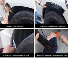 Load image into Gallery viewer, Fender Flares for 2015–2017 Toyota Hilux Revo – Front &amp; Rear, 6-Piece Set