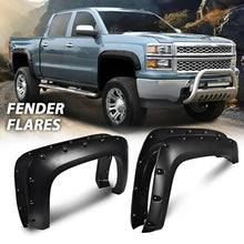 Load image into Gallery viewer, Front &amp; Rear Fender Flares Kit for 1999–2013 Chevy Silverado &amp; GMC Sierra 1500/2500HD/3500HD