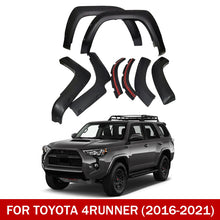 Load image into Gallery viewer, Front &amp; Rear Fender Flares Kit for 2016–2021 Toyota 4Runner (Excludes Limited) – 8-Piece Set