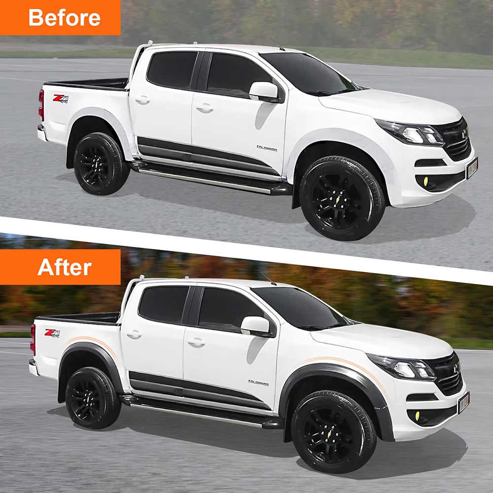 Fender Flares for 2012–2020 Chevrolet Colorado – Front & Rear, 4-Piece Set