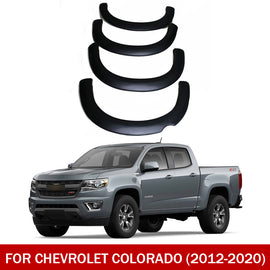 Fender Flares for 2012–2020 Chevrolet Colorado – Front & Rear, 4-Piece Set