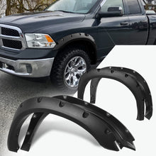 Load image into Gallery viewer, Fender Flares for 2002–2024 Dodge Ram 1500 – Matte Black, 4-Piece Wheel Arch Protector