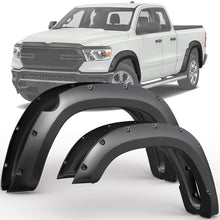 Load image into Gallery viewer, Fender Flares for 2002–2024 Dodge Ram 1500 – Matte Black, 4-Piece Wheel Arch Protector