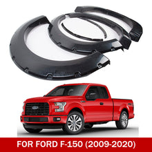Load image into Gallery viewer, Rough Textured Bolt-Riveted Fender Flares for 2009–2020 Ford F-150 – 4-Piece Set