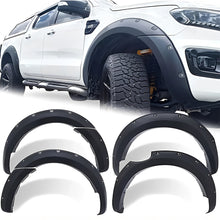 Load image into Gallery viewer, Matte Black LED Fender Flares for 2015–2025 Ford Ranger T7/T8/T9 – Front &amp; Rear Wheel Arch Kit