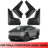 Amancarport® Mud Flaps for Tesla Cybertruck 2024–2025 No-Drill Custom Fit Splash Guards (4PCS)
