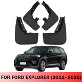 Mud Flaps for Ford Explorer 2011–2025 No-Drill Custom Fit All-Weather Front & Rear Splash Guards (4PCS)