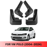 Mud Flaps for VW Polo 2004–2024 No-Drill Custom Fit Splash Guards (4PCS)