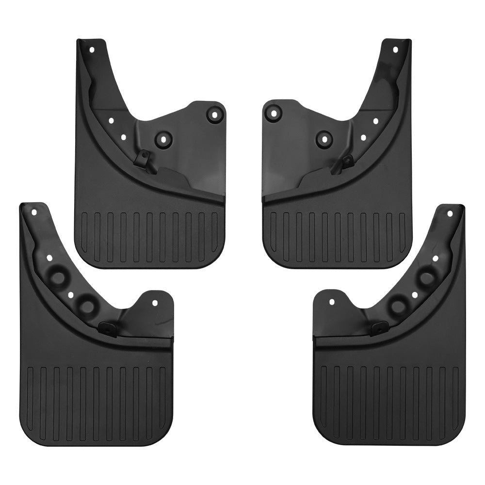 Amancarport® Custom Fit Mud Flaps for Toyota Tacoma 2005–2025 No-Drill Heavy-Duty Splash Guards (4-PC Set)
