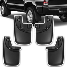 Load image into Gallery viewer, Amancarport® Custom Fit Mud Flaps for Toyota Tacoma 2005–2025 No-Drill Heavy-Duty Splash Guards (4-PC Set)