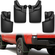 Load image into Gallery viewer, Amancarport® No-Drill Mud Flaps for Toyota Tacoma 2005–2025 Heavy-Duty All-Weather Custom Fit (4PCS)