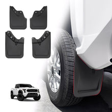 Load image into Gallery viewer, Amancarport® Custom Fit Mud Flaps for Toyota Tacoma 2005–2025 No-Drill Heavy-Duty Splash Guards (4-PC Set)