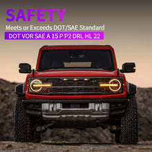 Load image into Gallery viewer, For Ford Bronco LED Projector Headlights 2021–2025 Fits All Trim Levels and Raptor 2/4 Door Pair