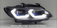 Load image into Gallery viewer, Laser Style LED Headlights for 2007–2010 BMW E92 E93 M3 3 Series – Dual Projector with Amber/White DRL