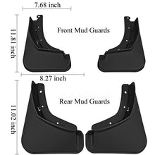Load image into Gallery viewer, Mud Flaps for Chevrolet Trax 2024–2025 No-Drill Custom Fit All-Weather Front &amp; Rear Splash Guards (4PCS)