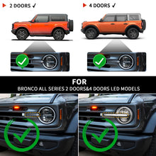 Load image into Gallery viewer, For Ford Bronco LED Projector Headlights 2021–2025 Fits All Trim Levels and Raptor 2/4 Door Pair