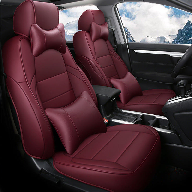 Custom Leather Car Seat Cover Full Set Special For Honda CRV(2012-2026)
